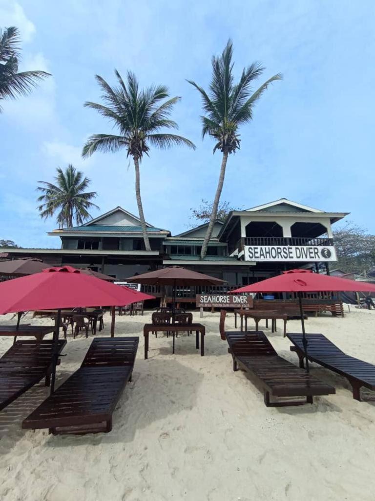 Seahorse Diver Guesthouse Kampong Pasir Panjang (Terengganu) Exterior foto